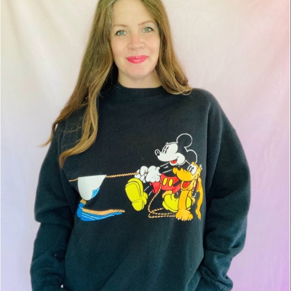 Disney Black Mickey Mouse Sweater
